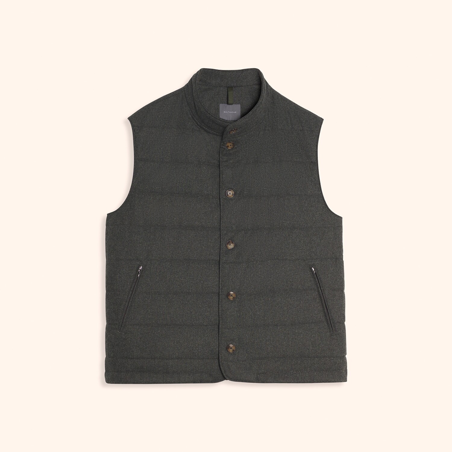 Bodywarmer lainage chiné